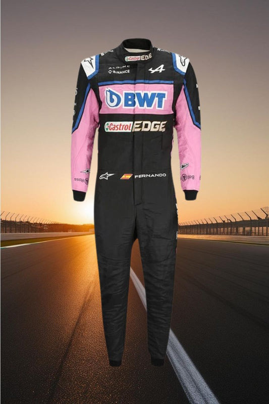 2022 Esteban Ocon Race Suit British Gp F1 Racing Suit CIK/FIA LEVEL2 Go Kart Racing Suit