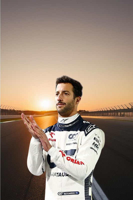 2024 Daniel Ricciardo Alpha Tauri F1 Racing Suit CIK/FIA LEVEL2 Go Kart Racing Suit