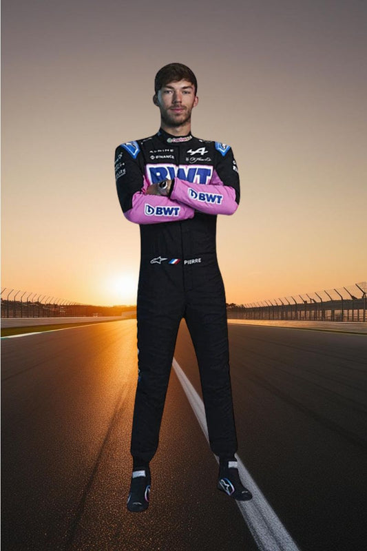 2024 Pierre Gasly Alpine F1 Racing Suit CIK/FIA LEVEL2 Go Kart Racing Suit