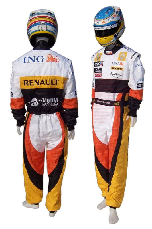 Fernando Alonso 2008 model printed go kart suit karting race suit