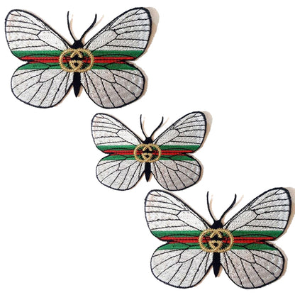 GUCCI BUTTERFLY Embroidered Patch Sew or iron on Patch