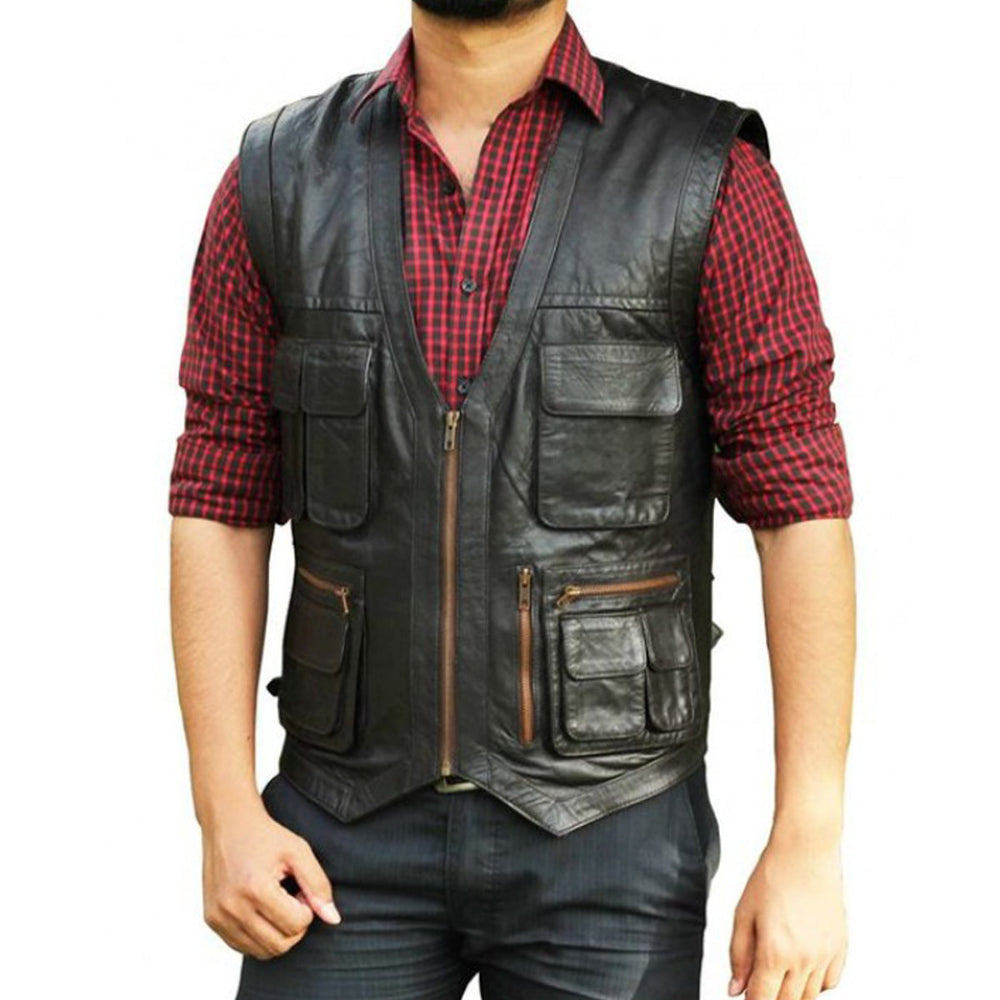 Ageless Classics Premium Genuine Leather Vest for Timeless Style and Durability