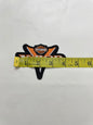 HARLEY DAVIDSON V ROD Orange LOGO 4'' PATCH - EMBROIDERED BIKERS PATCH