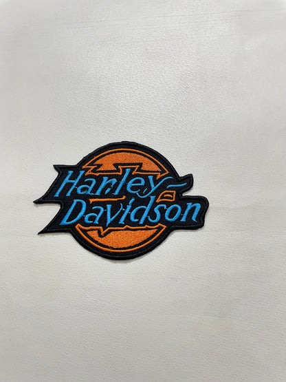 Harley Davidson Embroidered Patch Motorcycle Jacket Vest Embroidery Patch 5"