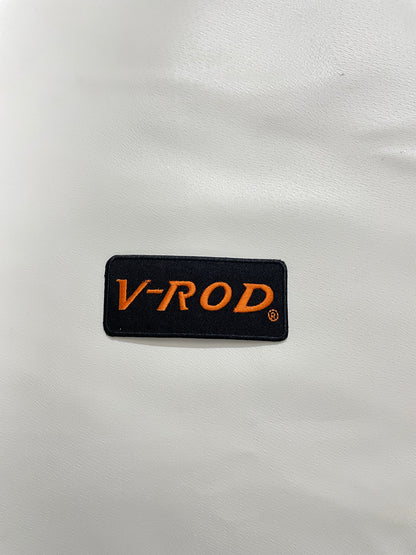 V-ROD H-D EMBROIDERED PATCH 4'' Embroidered Iron on / Sew on