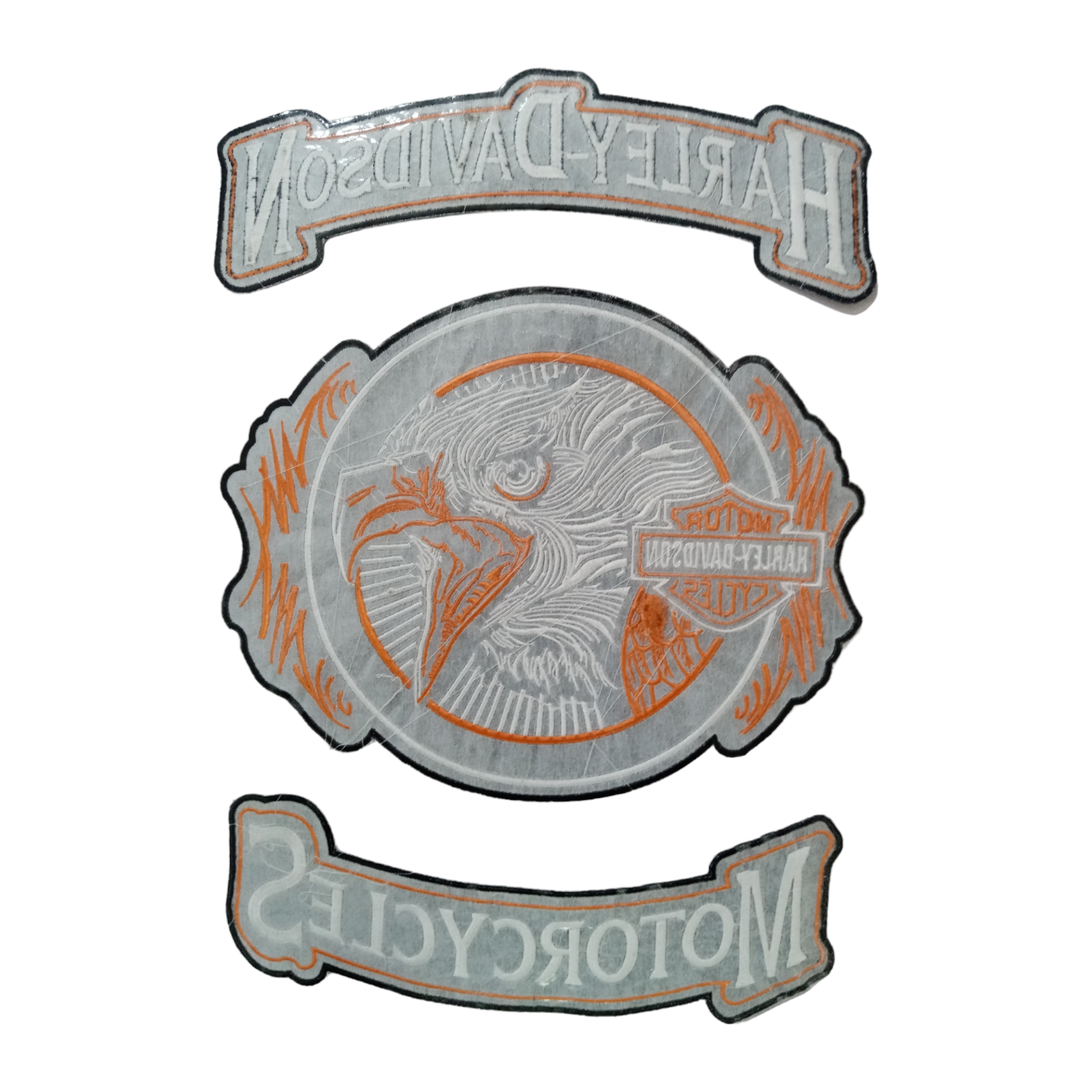 Harley - Davidson Wisconsin Patch - 12'' Large Embroidery Patches - Iron/Sew On