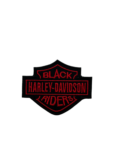 HARLEY DAVIDSON Embroidered 4 Inch RED Sew Patch