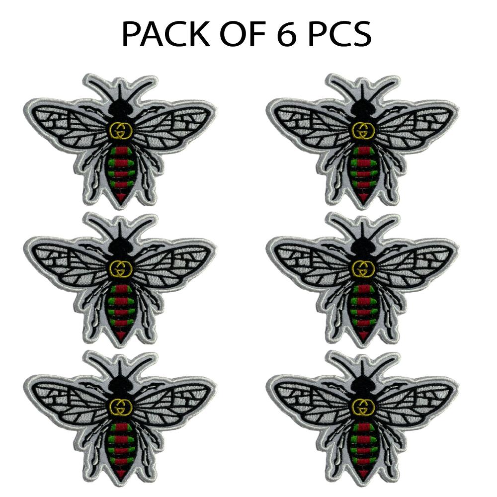 Gucci Bee Patch - 4.5/3.5" Iron on Embroidery Patch