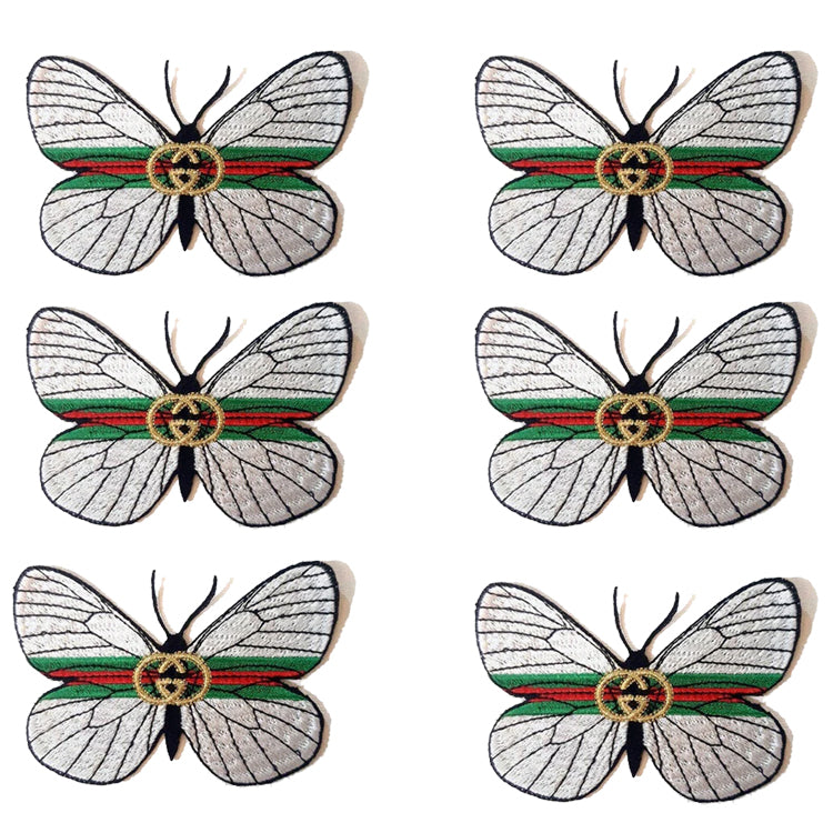 GUCCI BUTTERFLY Embroidered Patch Sew or iron on Patch