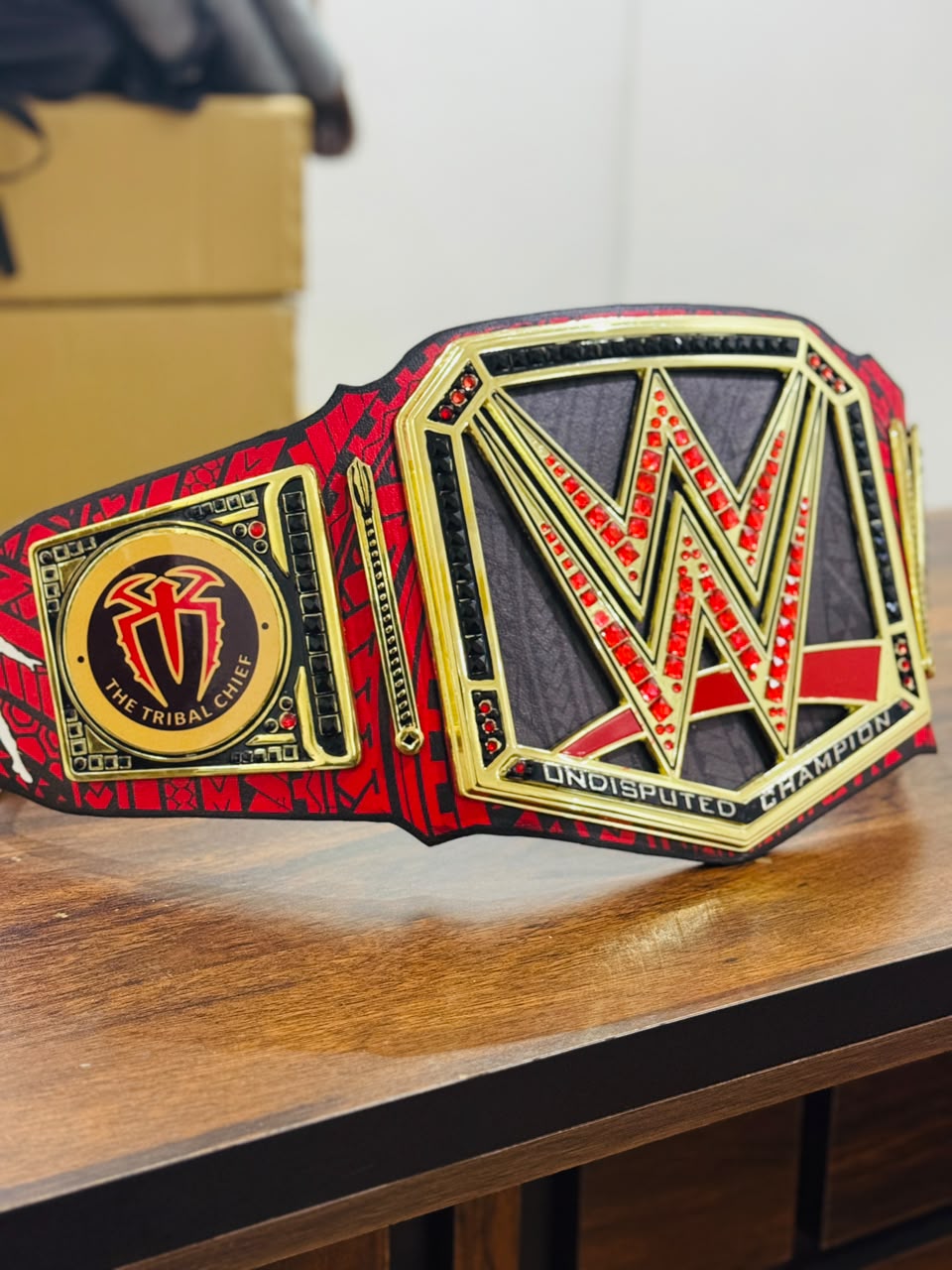 Custom listing Roman 1316 Wrestling Championship Belt