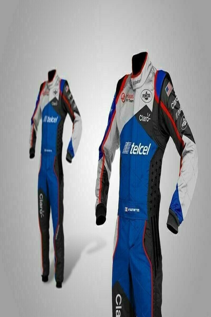 Telcel new model printed go kart suit karting race suit