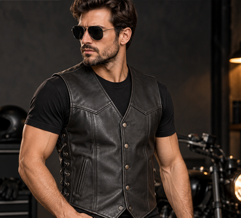 Leather Vest