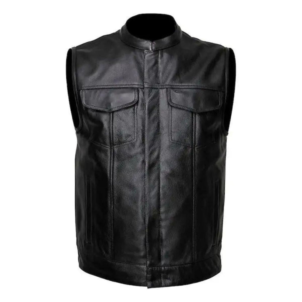 Freeman Fetish Premium Leather Vest – Bold, Edgy, and Timelessly Stylish