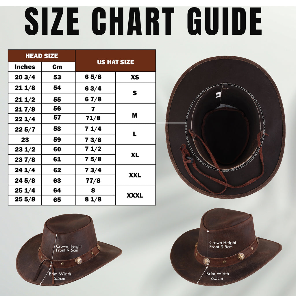 Calf Suede Leather Cowboy Hat – Unisex Western Style