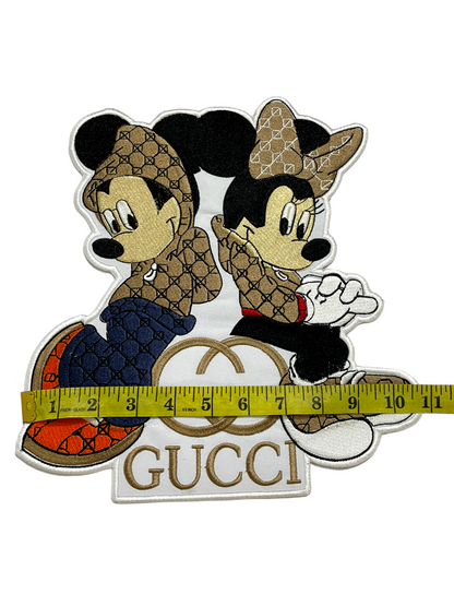 Gucci Stylish Disney Mickey Mouse - - Embroidery Patch Iron/Sew On